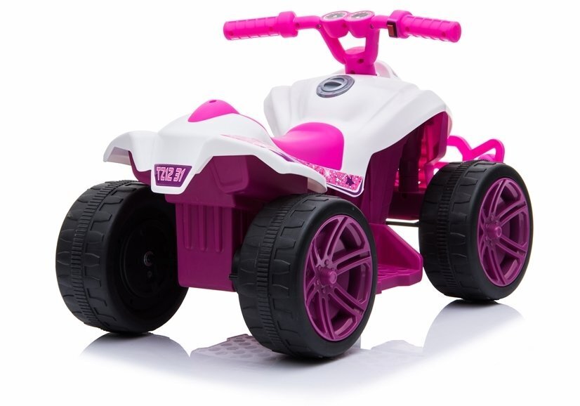Vaikiškas elektrinis keturratis TR1805, rožinis hind ja info | Laste elektriautod | kaup24.ee