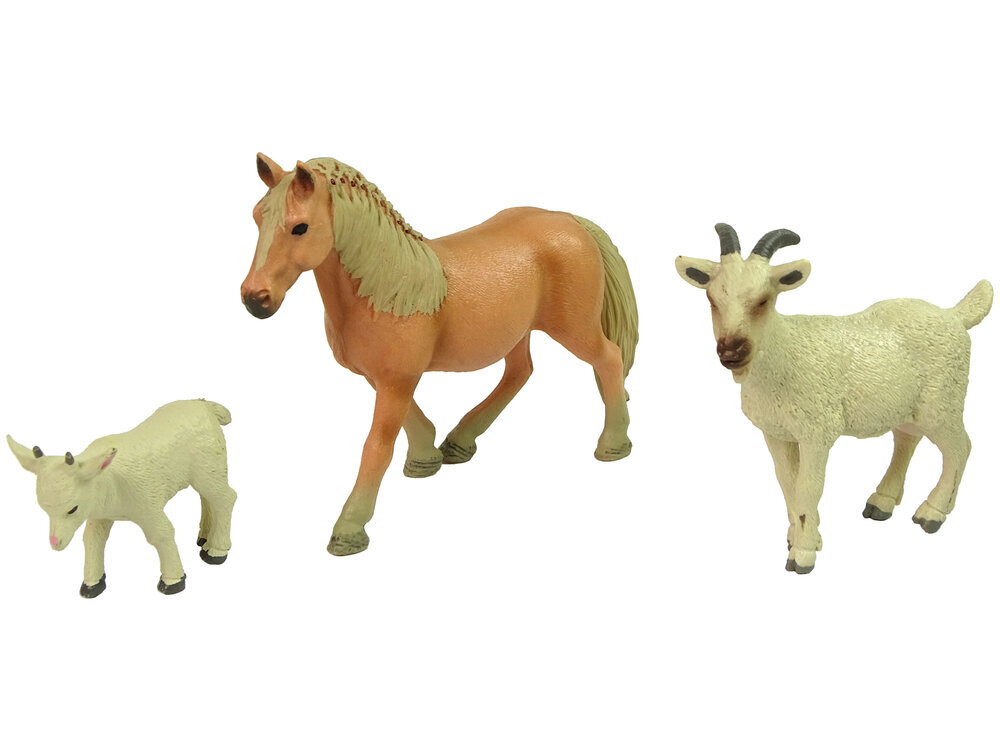 Talukomplekt loomade ja inimfiguuriga lastele Lean Toys цена и информация | Poiste mänguasjad | kaup24.ee