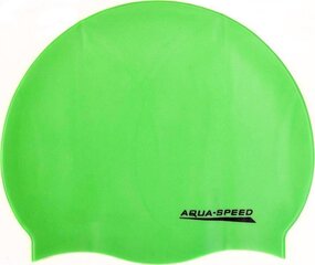 Шапочка для плавания Aqua Speed Mono, зеленая цена и информация | Шапочки для плавания | kaup24.ee