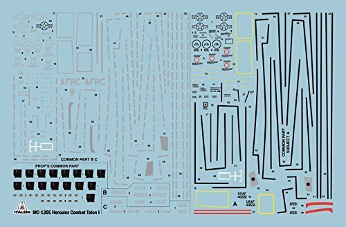 Italeri ITALERI MC-130H Combat t alon I цена и информация | Mudelautode kollektsioneerimine | kaup24.ee