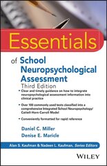 Essentials of School Neuropsychological Assessment, Third Edition 3rd Edition hind ja info | Ühiskonnateemalised raamatud | kaup24.ee