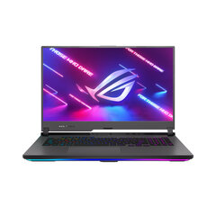 ASUS ROG Strix G17 Ryzen 7 4800H 17.3&#34; FHD 144Hz IPS 250nits AG 16GB DDR4 3200 SSD512 GeForce RTX 3060 WLAN&#43;BT LAN Win11 90WHrs Eclipse Gray цена и информация | Ноутбуки | kaup24.ee