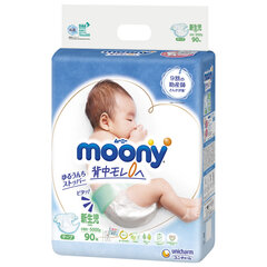 MOONY mähkmed NB 0-5kg 90 tk цена и информация | Подгузники | kaup24.ee