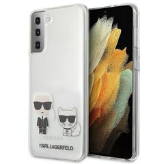 Karl Lagerfeld KLHCS21MCKTR S21 + G996 hardcase Transparent Karl & Choupette цена и информация | Чехлы для телефонов | kaup24.ee