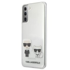 Karl Lagerfeld KLHCS21MCKTR S21 + G996 hardcase Transparent Karl & Choupette цена и информация | Чехлы для телефонов | kaup24.ee