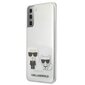 Karl Lagerfeld KLHCS21MCKTR S21 + G996 hardcase Transparent Karl & Choupette цена и информация | Telefoni kaaned, ümbrised | kaup24.ee