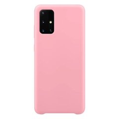 Silicone Case Soft Flexible Rubber Cover for Samsung Galaxy S21 Ultra 5G pink hind ja info | Telefoni kaaned, ümbrised | kaup24.ee