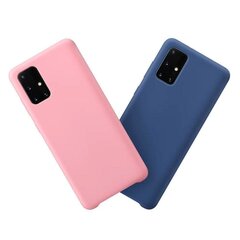 Silicone Case Soft Flexible Rubber Cover для Samsung Galaxy S21 Ultra 5G pink цена и информация | Чехлы для телефонов | kaup24.ee