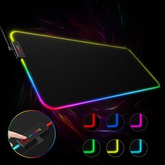 Tronsmart Spire Soft Gaming RGB Mouse Pad (80 x 30 x 0,4 cm) for gamers black (349360) hind ja info | Hiired | kaup24.ee