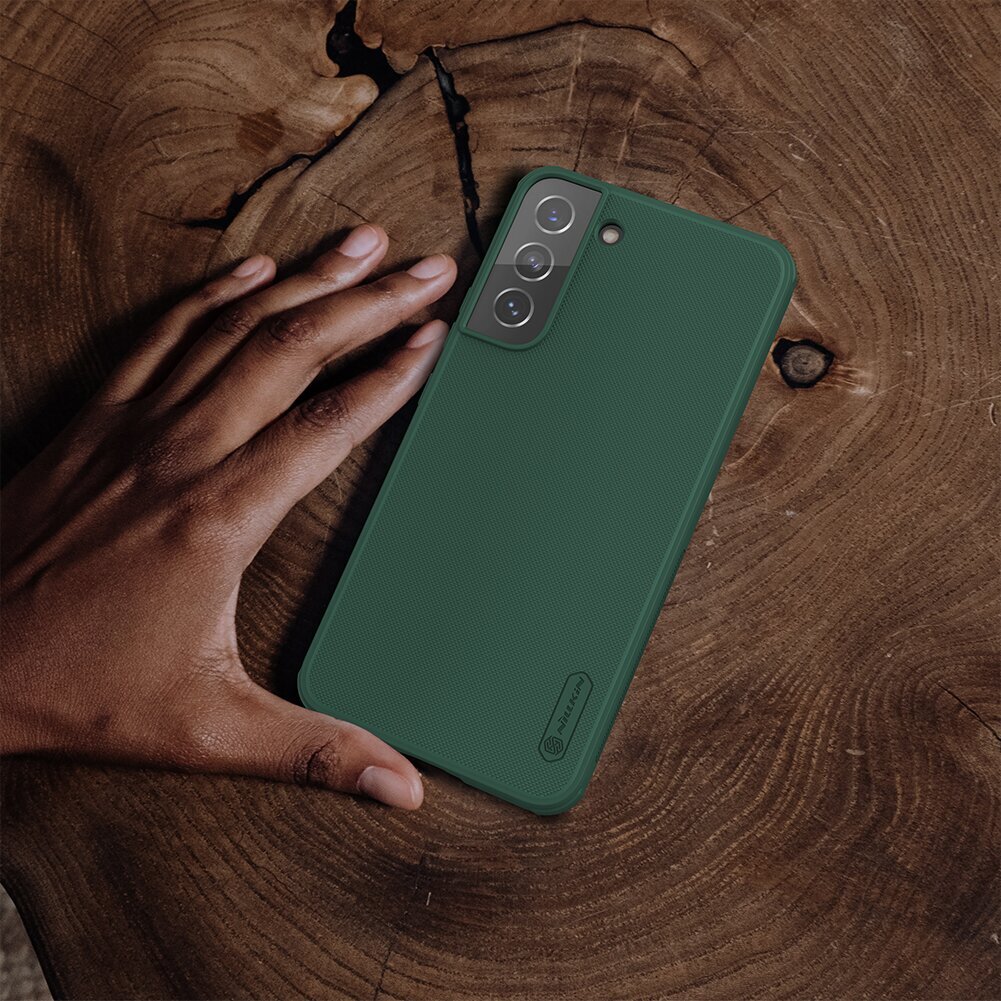 Nillkin Super Frosted PRO Back Cover for Samsung Galaxy S22 Deep Green цена и информация | Telefoni kaaned, ümbrised | kaup24.ee