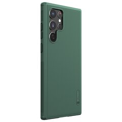 Nillkin Super Frosted PRO Back Cover for Samsung Galaxy S22 Ultra Deep Green hind ja info | Telefoni kaaned, ümbrised | kaup24.ee
