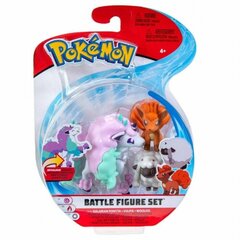 Pokemon Battle Figure Wooloo Vulpix Galarian Ponyta цена и информация | Развивающий мелкую моторику - кинетический песок KeyCraft NV215 (80 г) детям от 3+ лет, бежевый | kaup24.ee