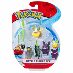 Pokemon Battle Figure Yamper Hangry Morpeko цена и информация | Развивающий мелкую моторику - кинетический песок KeyCraft NV215 (80 г) детям от 3+ лет, бежевый | kaup24.ee