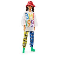 Barbie BMR1959 Кукла - Футболка сетки, клетчатая бегуна и шляпа ведра цена и информация | Игрушки для девочек | kaup24.ee
