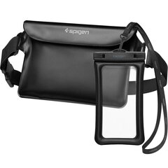 Spigen A621 UNIVERSAL WATERPROOF CASE & WAIST BAG BLACK hind ja info | Spordikotid, seljakotid | kaup24.ee