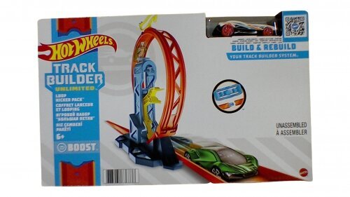 Mattel - Hot Wheels Track Builder Loop Kicker Pack / from Assort hind ja info | Tüdrukute mänguasjad | kaup24.ee
