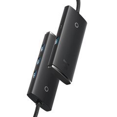 Hub 4w1 Baseus Lite Series USB do 4x USB 3.0 2 м цена и информация | Адаптеры и USB-hub | kaup24.ee