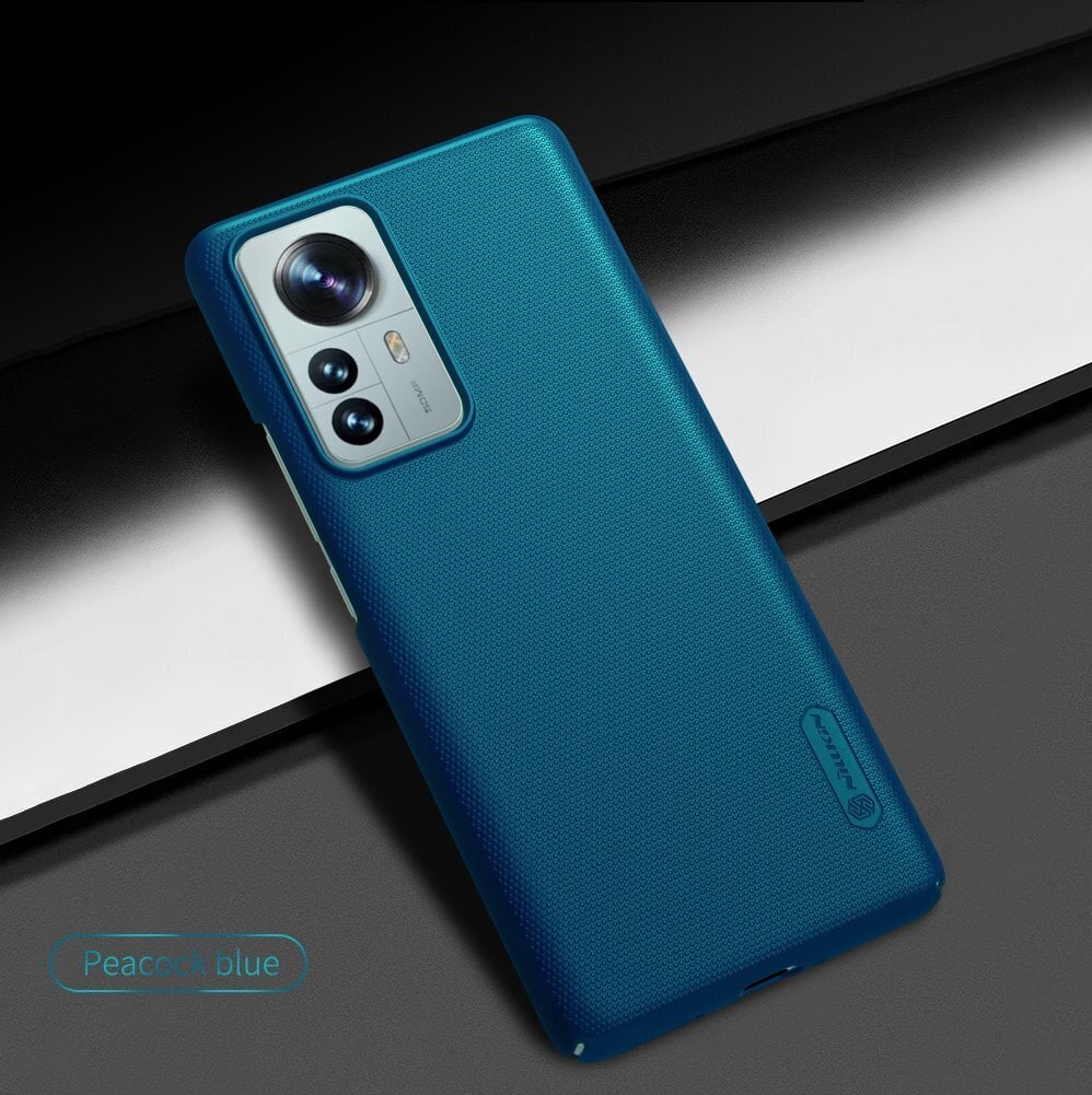 Nillkin Super Frosted Back Cover for Xiaomi 12 Pro Peacock Blue цена и информация | Telefoni kaaned, ümbrised | kaup24.ee