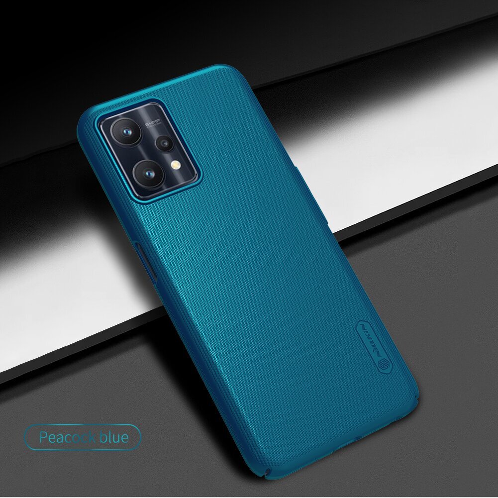 Nillkin Super Frosted Back Cover for Realme 9 Pro 5G Peacock Blue hind ja info | Telefoni kaaned, ümbrised | kaup24.ee