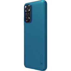 Nillkin Super Frosted Back Cover for Xiaomi Redmi Note 11S Peacock Blue hind ja info | Telefoni kaaned, ümbrised | kaup24.ee
