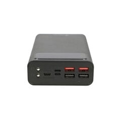 Extralink EPB-112 akupank 30000 mAh / 4 x USB must цена и информация | Зарядные устройства Power bank | kaup24.ee