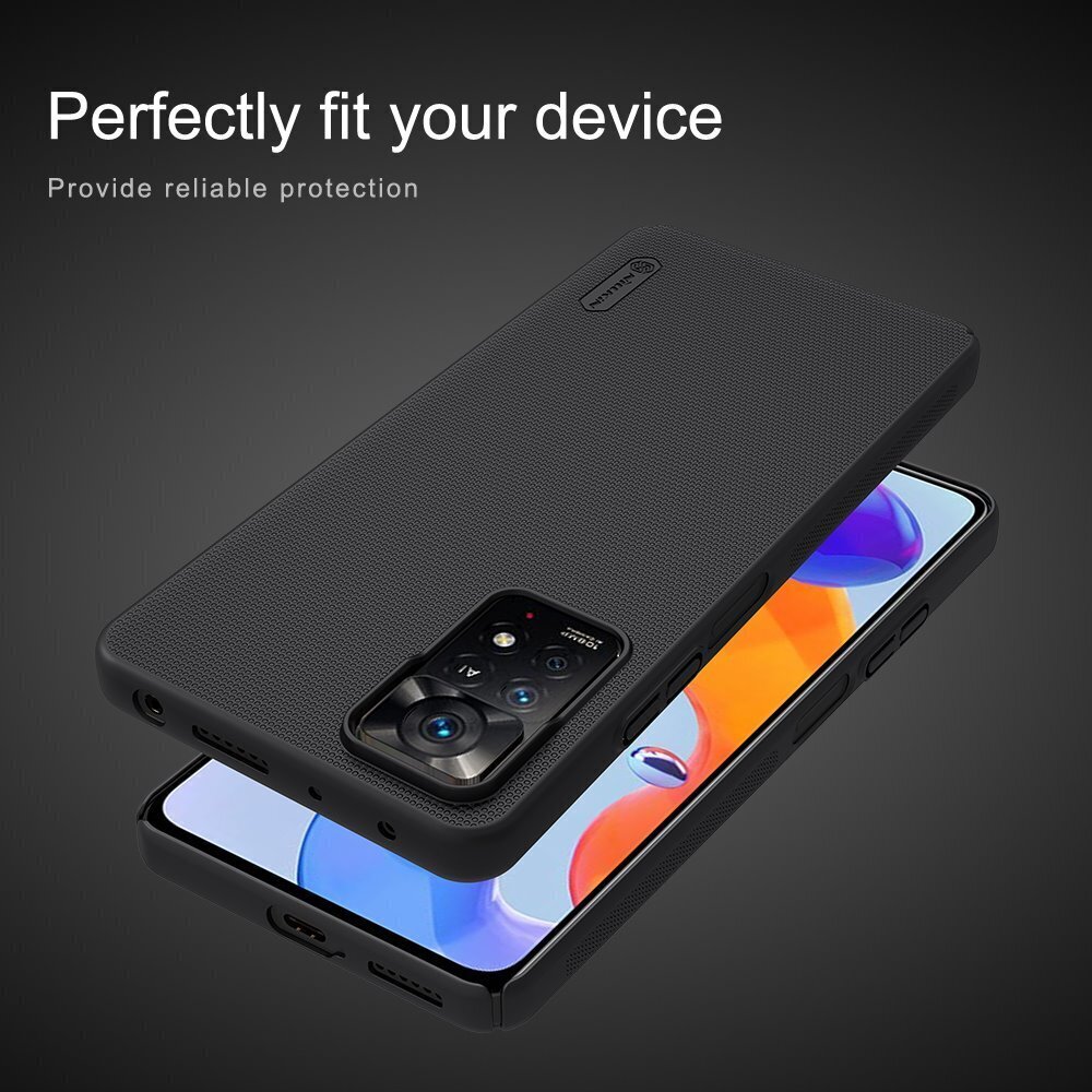 Nillkin Super Frosted Back Cover for Xiaomi Redmi Note 11 Pro/11 Pro 5G Peacock Blue hind ja info | Telefoni kaaned, ümbrised | kaup24.ee