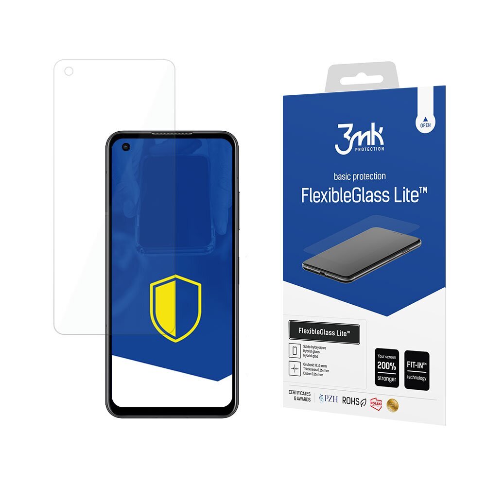 Asus Zenfone 9 - 3mk FlexibleGlass Lite™ screen protector цена и информация | Ekraani kaitsekiled | kaup24.ee