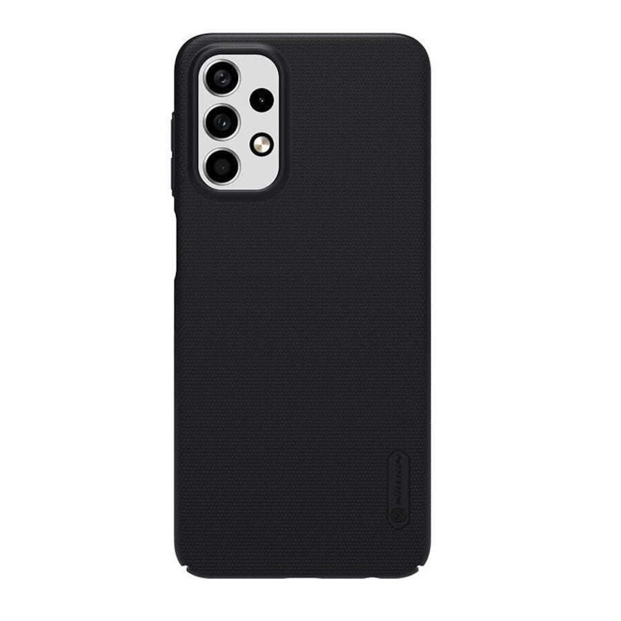 Nillkin Super Frosted Back Cover for Samsung Galaxy A23 Black цена и информация | Telefoni kaaned, ümbrised | kaup24.ee