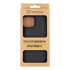 Чехол Tactical Velvet Smoothie для Apple iPhone 14, чёрный цена и информация | Чехлы для телефонов | kaup24.ee