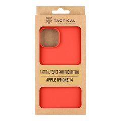 Чехол Tactical Velvet Smoothie для Apple iPhone 14, красный цена и информация | Чехлы для телефонов | kaup24.ee