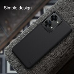 Чехол Nillkin Super Frosted Back для OnePlus Nord 2T 5G, чёрный цена и информация | Чехлы для телефонов | kaup24.ee