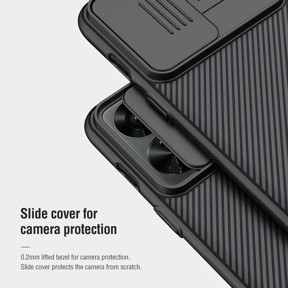 Nillkin CamShield Hard Case for OnePlus Nord 2T 5G Black hind ja info | Telefoni kaaned, ümbrised | kaup24.ee