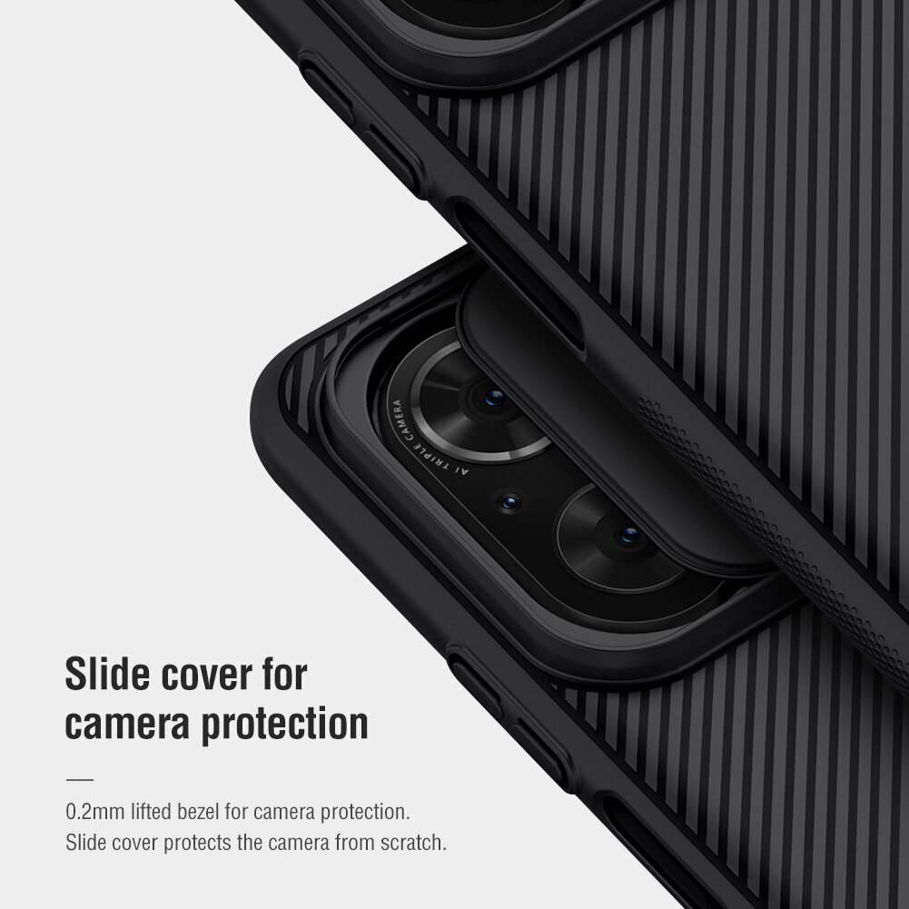 Nillkin CamShield Hard Case for Huawei Nova 9 SE Black hind ja info | Telefoni kaaned, ümbrised | kaup24.ee