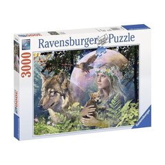 Ravensburger - Puzzle 3000 Lady of the Forest цена и информация | Пазлы | kaup24.ee