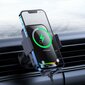 Baseus Halo car phone holder with 15W induction charger for a sheet of paper black (SUDD000001) hind ja info | Mobiiltelefonide hoidjad | kaup24.ee