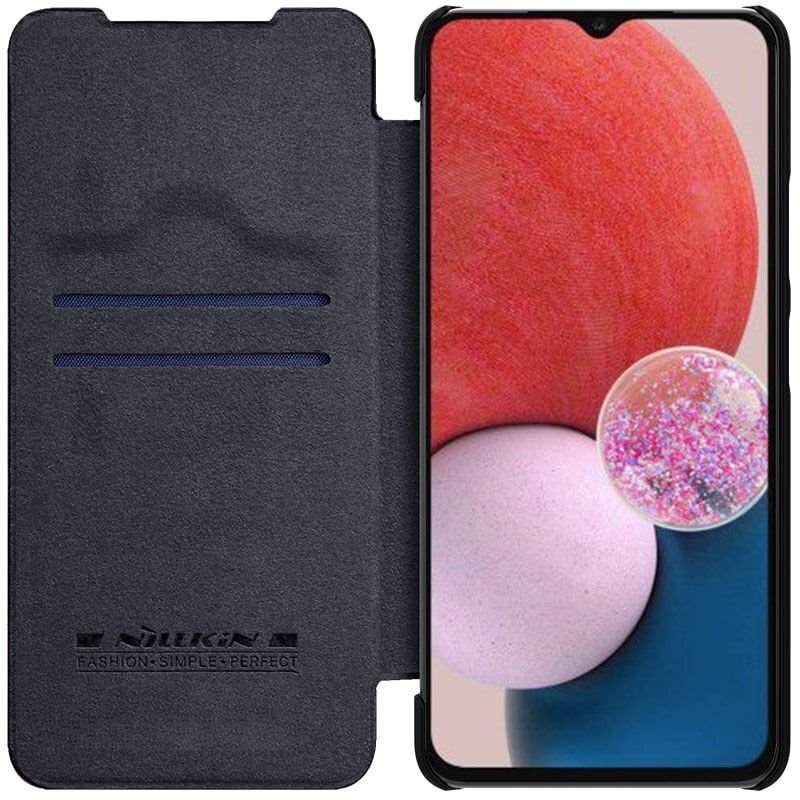 Nillkin Qin Book Case for Samsung Galaxy A13 4G Black hind ja info | Telefoni kaaned, ümbrised | kaup24.ee
