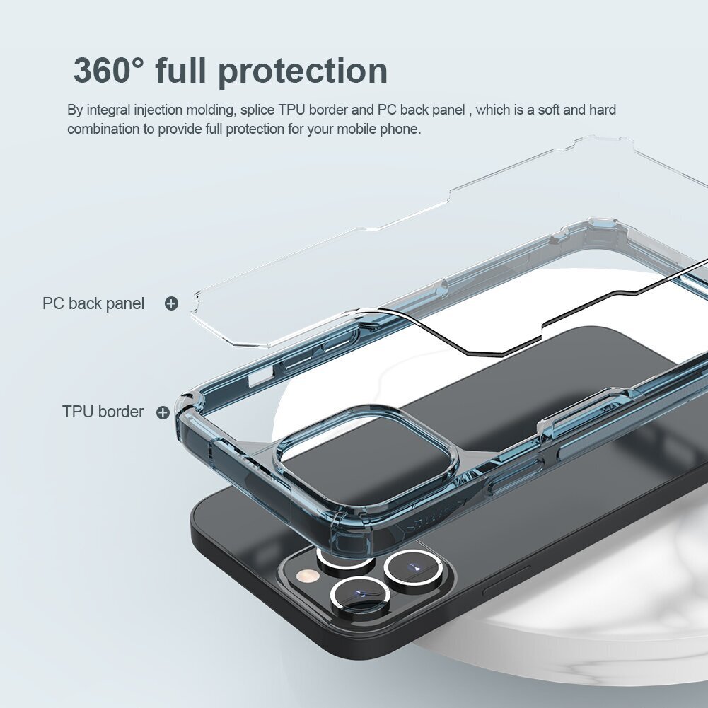 Nillkin Nature TPU PRO Cover for Apple iPhone 14 Pro Transparent hind ja info | Telefoni kaaned, ümbrised | kaup24.ee