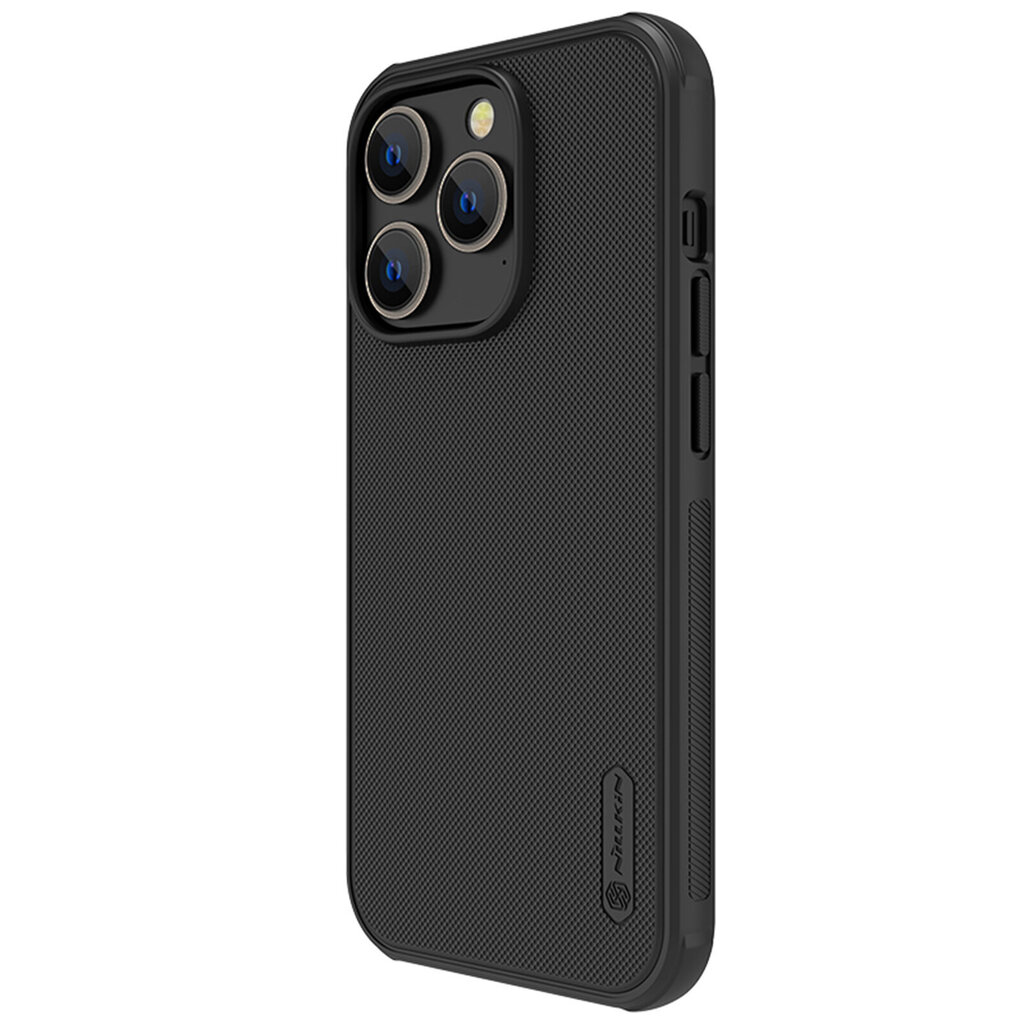 Nillkin Super Frosted PRO Back Cover for Apple iPhone 14 Pro Black (Without Logo Cutout) цена и информация | Telefoni kaaned, ümbrised | kaup24.ee