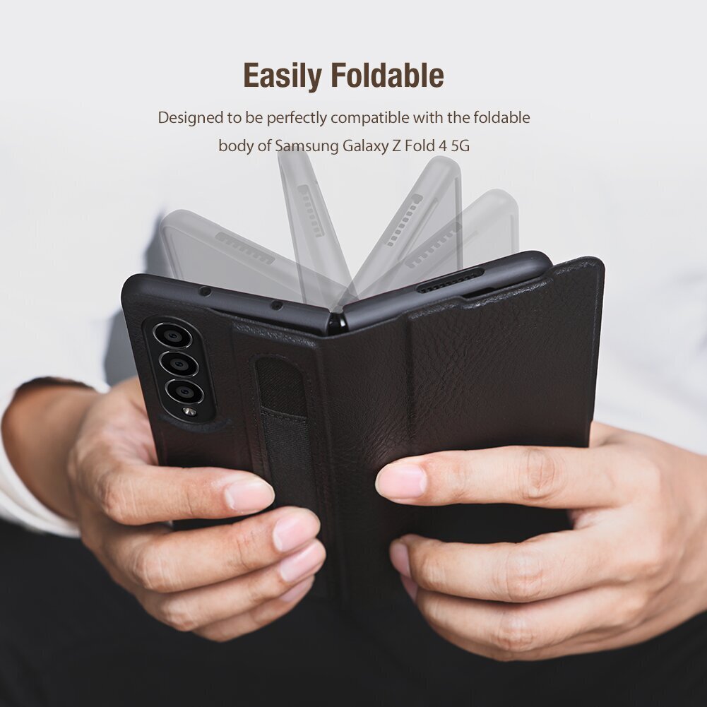 Nillkin Aoge Case for Samsung Galaxy Z Fold 4 5G Black hind ja info | Telefoni kaaned, ümbrised | kaup24.ee