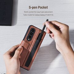 Nillkin Aoge Case for Samsung Galaxy Z Fold 4 5G Black цена и информация | Nillkin Мобильные телефоны, Фото и Видео | kaup24.ee