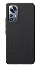 Nillkin Super Frosted Back Cover for Xiaomi 12 Lite 5G Black цена и информация | Чехлы для телефонов | kaup24.ee