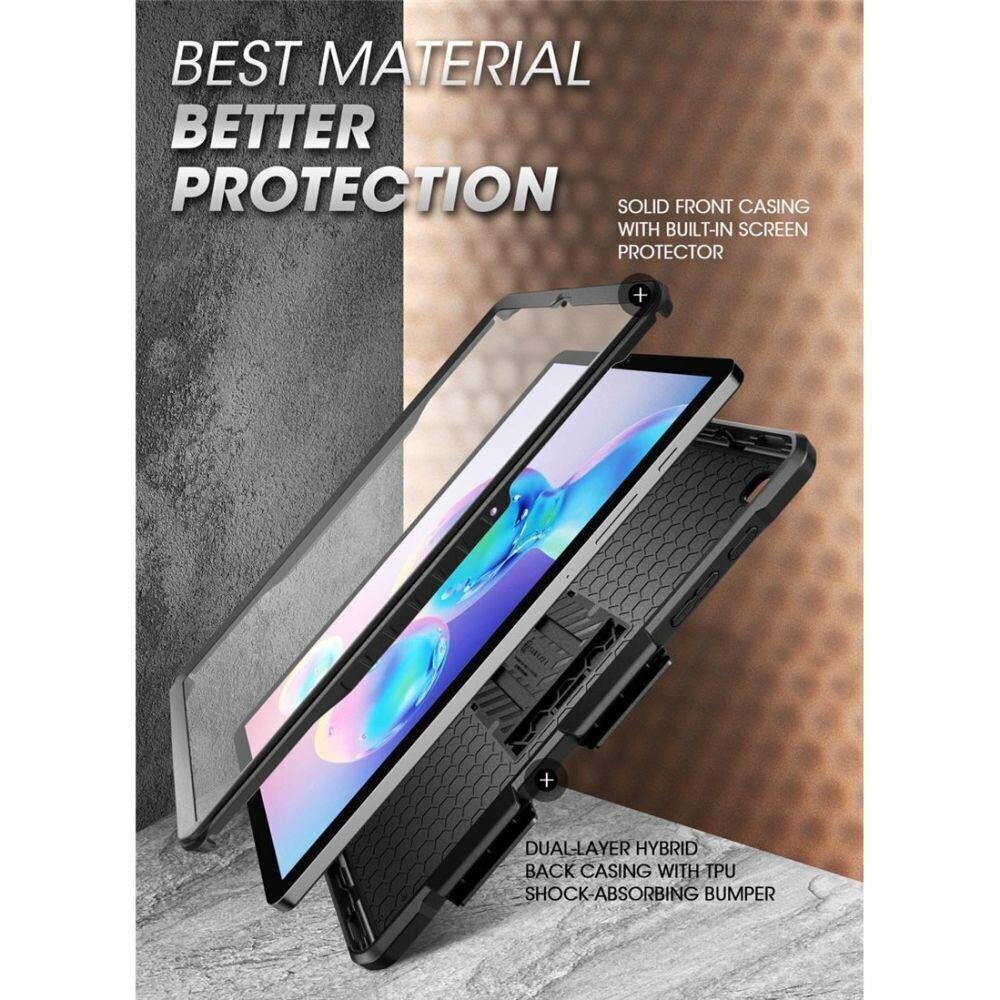 Supcase UNICORN BEETLE PRO GALAXY TAB S6 LITE 10.4 P610 / P615 BLACK цена и информация | Tahvelarvuti kaaned ja kotid | kaup24.ee