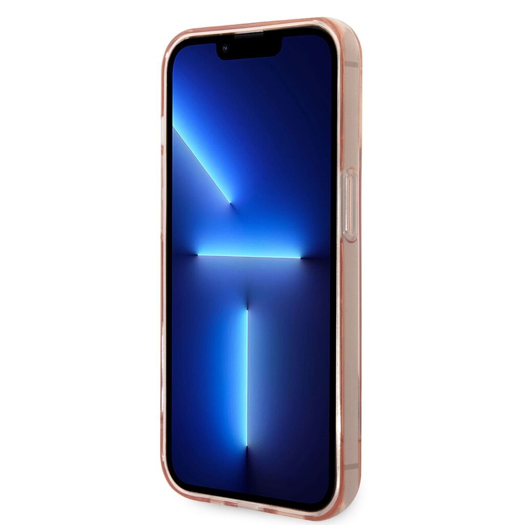 Guess PC/TPU Camera Outline Translucent Case for iPhone 14 Pro Pink цена и информация | Telefoni kaaned, ümbrised | kaup24.ee