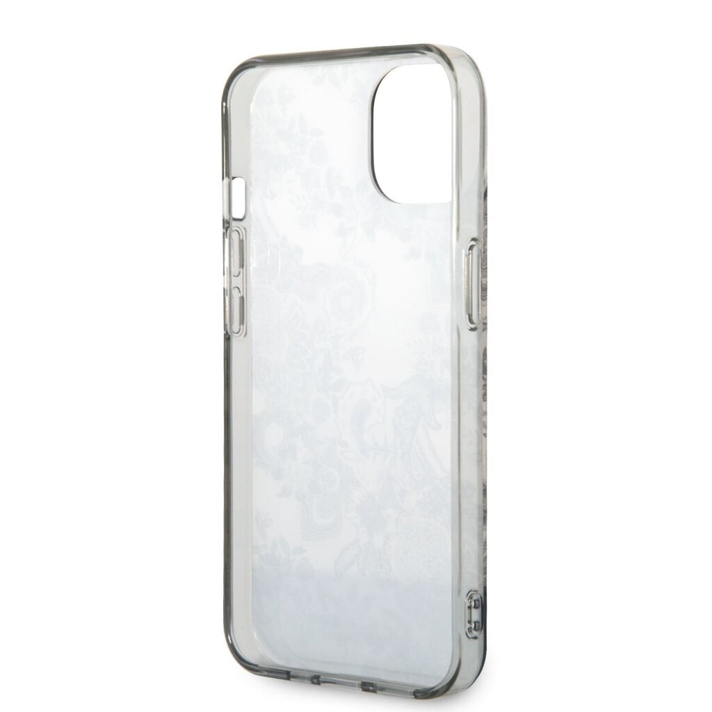 Guess PC/TPU Toile De Jouy Case for iPhone 14 Plus Grey цена и информация | Telefoni kaaned, ümbrised | kaup24.ee