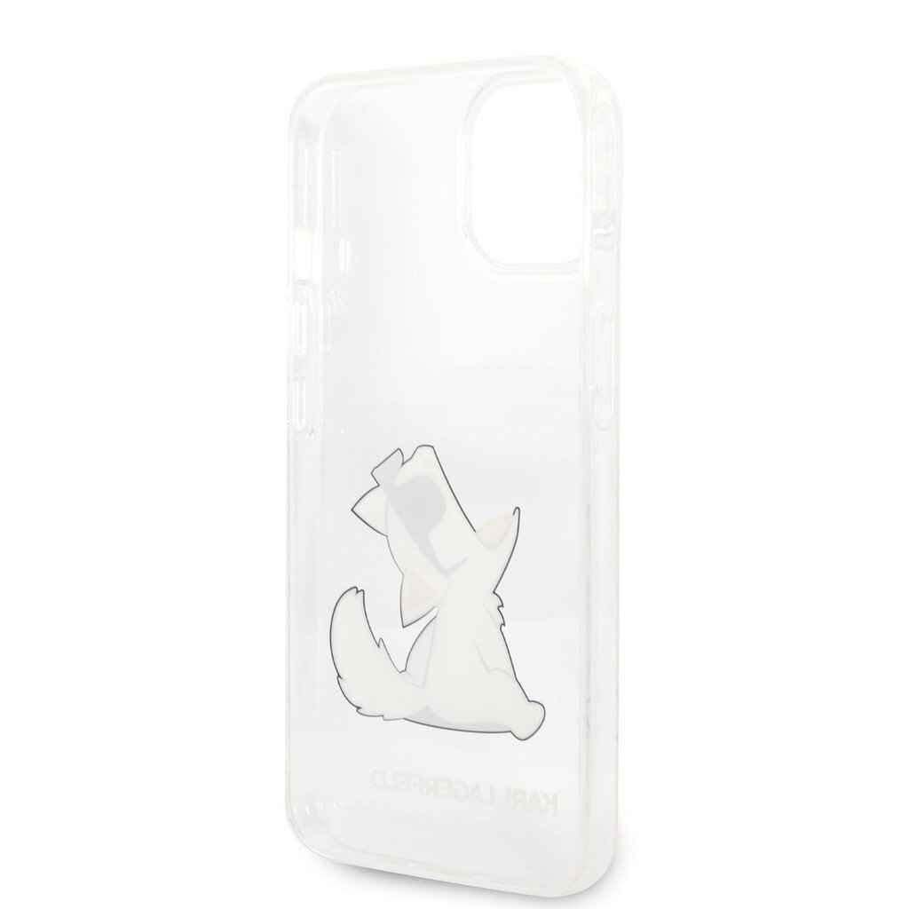 Karl Lagerfeld PC/TPU Choupette Eat Case for iPhone 14 Plus Transparent hind ja info | Telefoni kaaned, ümbrised | kaup24.ee