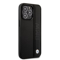 BMW Signature Leather Big Logo Case for iPhone 14 Pro Black hind ja info | BMW Mobiiltelefonid, foto-, videokaamerad | kaup24.ee