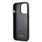 BMW Leather Hot Stamp Case for iPhone 14 Pro Black hind ja info | Telefoni kaaned, ümbrised | kaup24.ee