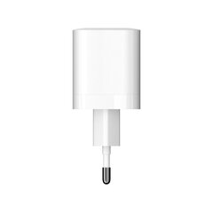 Forever TC-05 GaN PD charger 1x USB-C 33W white цена и информация | Зарядные устройства для телефонов | kaup24.ee