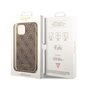 Guess 4G Charms Case for iPhone 14 Brown цена и информация | Telefoni kaaned, ümbrised | kaup24.ee