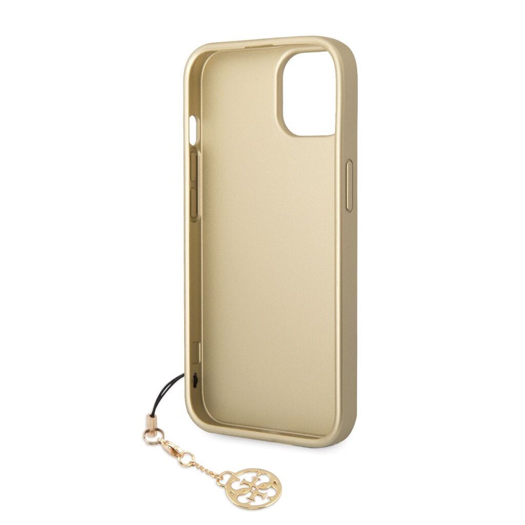 Guess 4G Charms Case for iPhone 14 Brown цена и информация | Telefoni kaaned, ümbrised | kaup24.ee